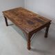Indonesian hand-carved Teak dining Table