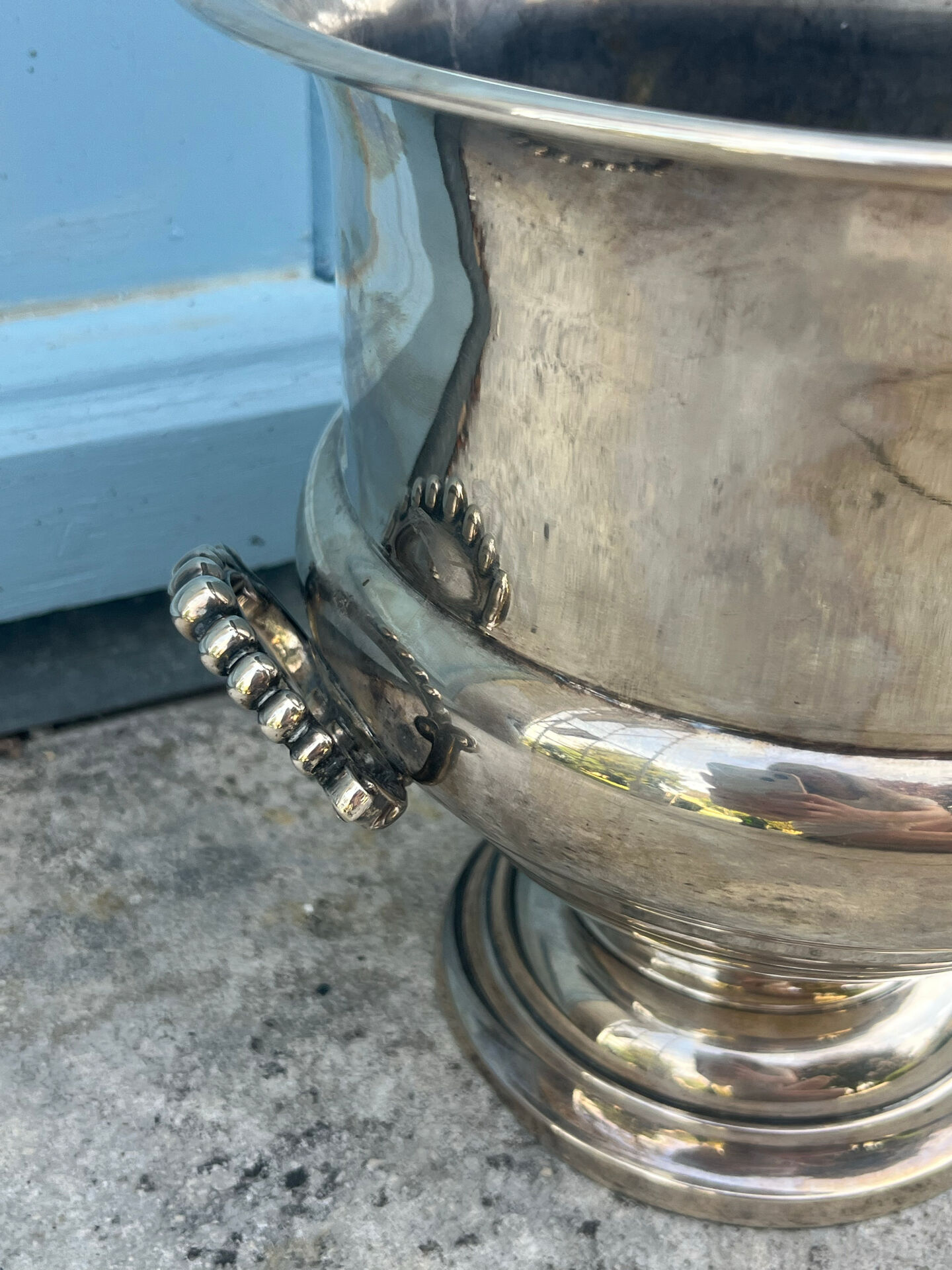 Silver Plated ice bucket medicis Bucket Made in England