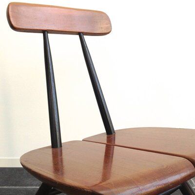 Set of 2 armchairs by Ilmari Tapiovaara for Laukaan Puu, 1950s