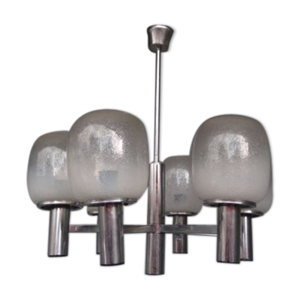 lustre métal chromé