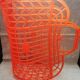 Vintage plastic shopping basket