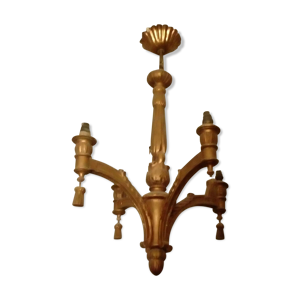 lustre en bois
