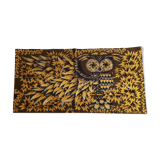 Tapestry "La nuit", by Alain Cornic, vintage, 60s