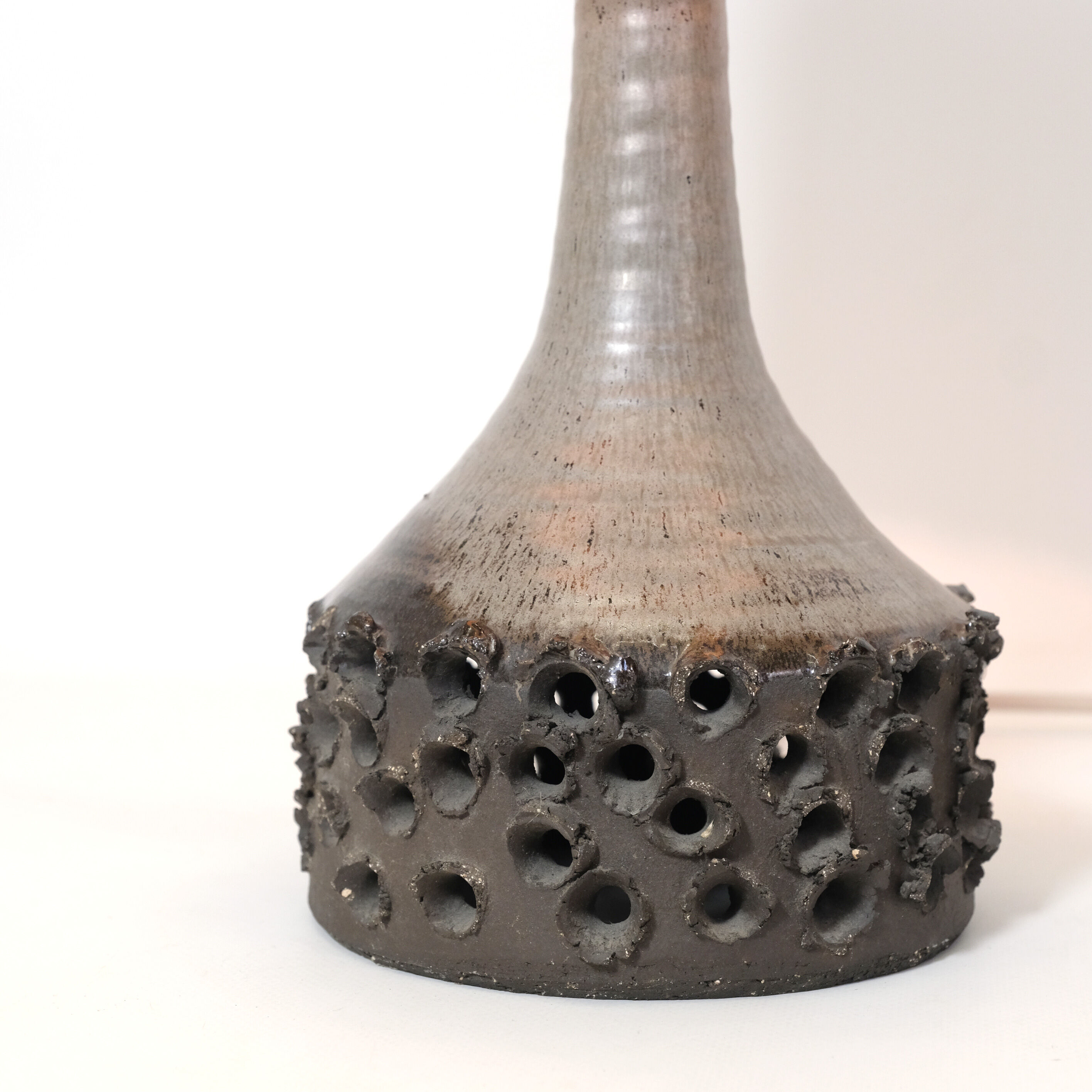 Erik Glud sandstone lamp, 1960s-1970s