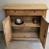 Old sideboard Parisian vintage wooden furniture