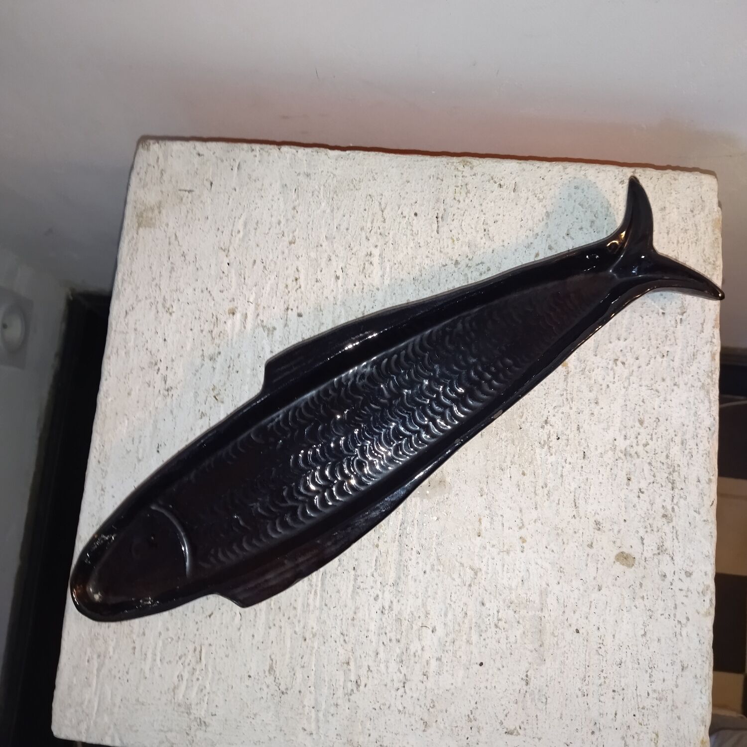 Ravier ceramic fish 50s