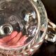 Elegant cut crystal carafe by Baccarat