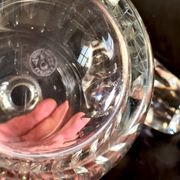Élégante carafe en cristal taillé Baccarat