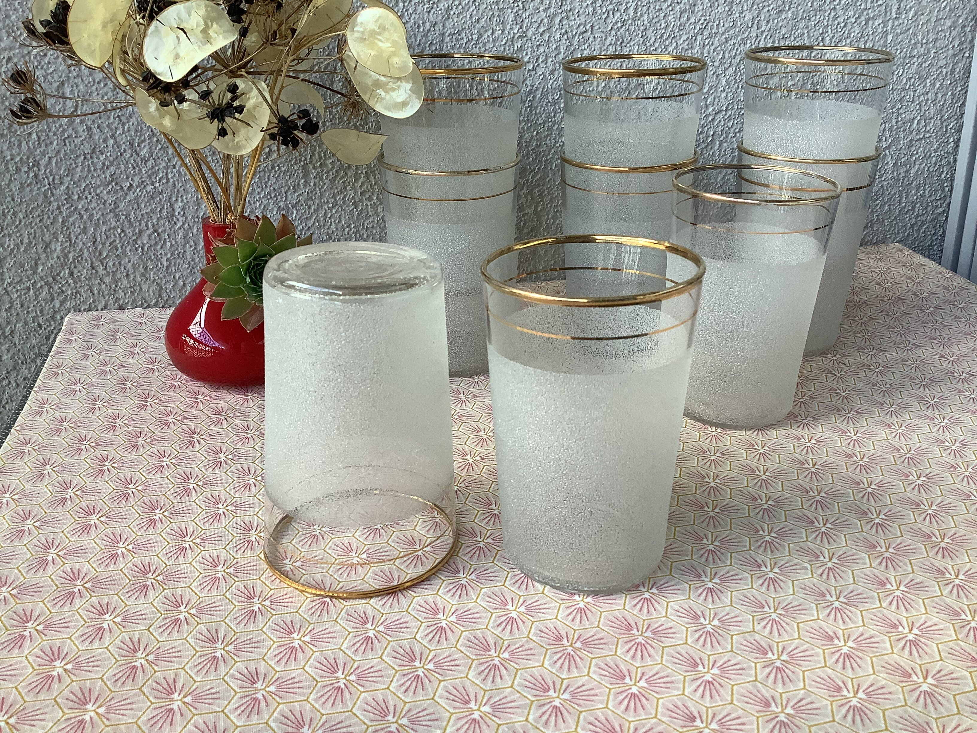 Vintage granite glasses 40'/50'