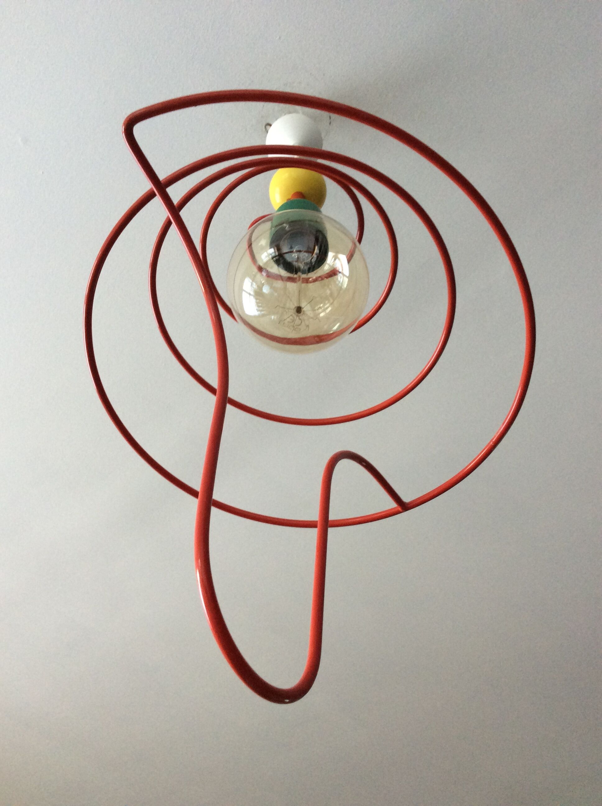 Vintage pendant lamp from the 80s