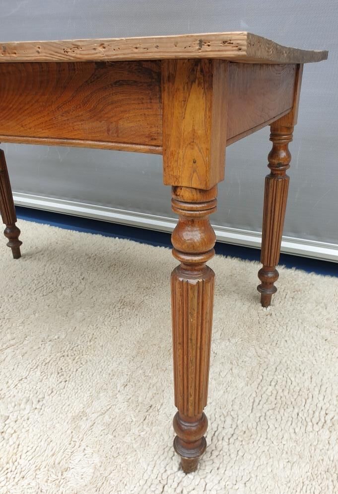 Desk table Louis Philippe 1 drawer