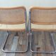 Pair of chairs Marcel Breuer Cesca B32