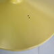 Yellow & grey Wim Rietveld 'Panama' wall lamp 4050 for Gispen 1955s Dutch design
