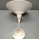 Brilliant luminaires - Vintage pendant light in white lacquered metal - 80s