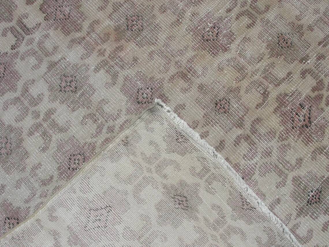 6x9 ft handknotted Turkish rug - rugs for living room bedroom