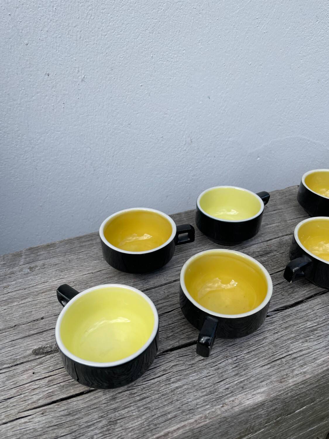 Biarritz ceramic bistro coffee cups