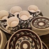Mediterranean ceramic table service