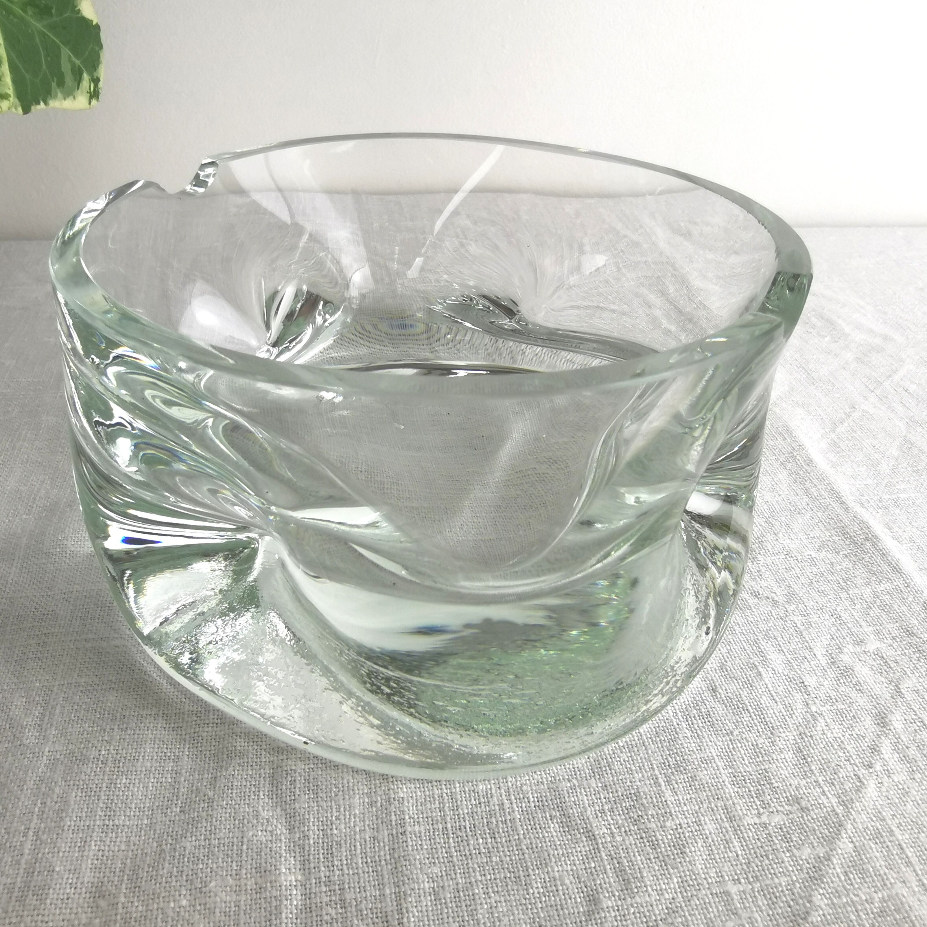 Cendrier en verre