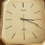 Pendule horloge octogonale Quartz Japon