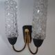 Paire d'appliques murales vintage