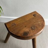 Wooden tripod stools