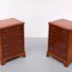 Heldense Exclusive English furniture Cherry wood cabinets 1970s