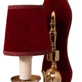 Red Velvet 7 piece Hall set 1960s