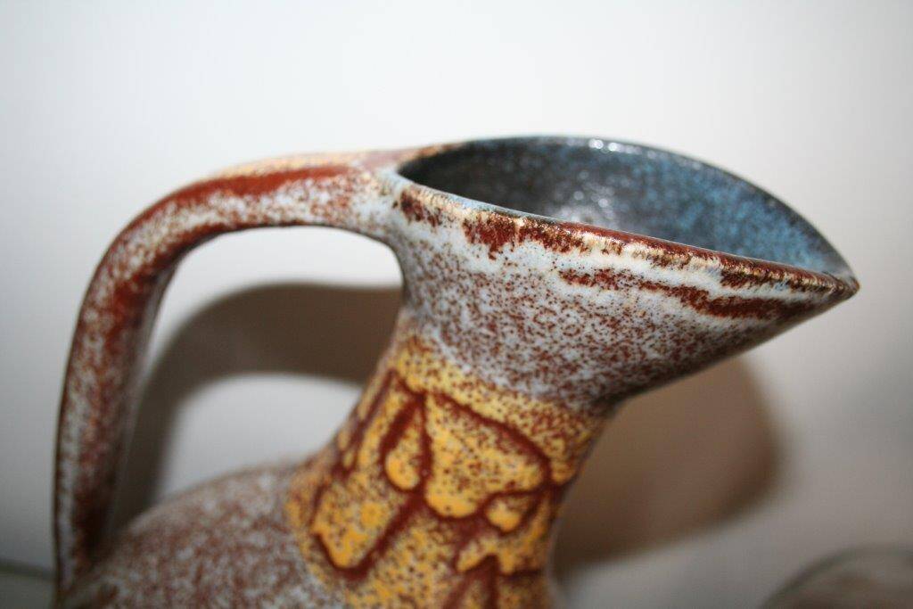 Vintage Accolay ceramic orangeade set