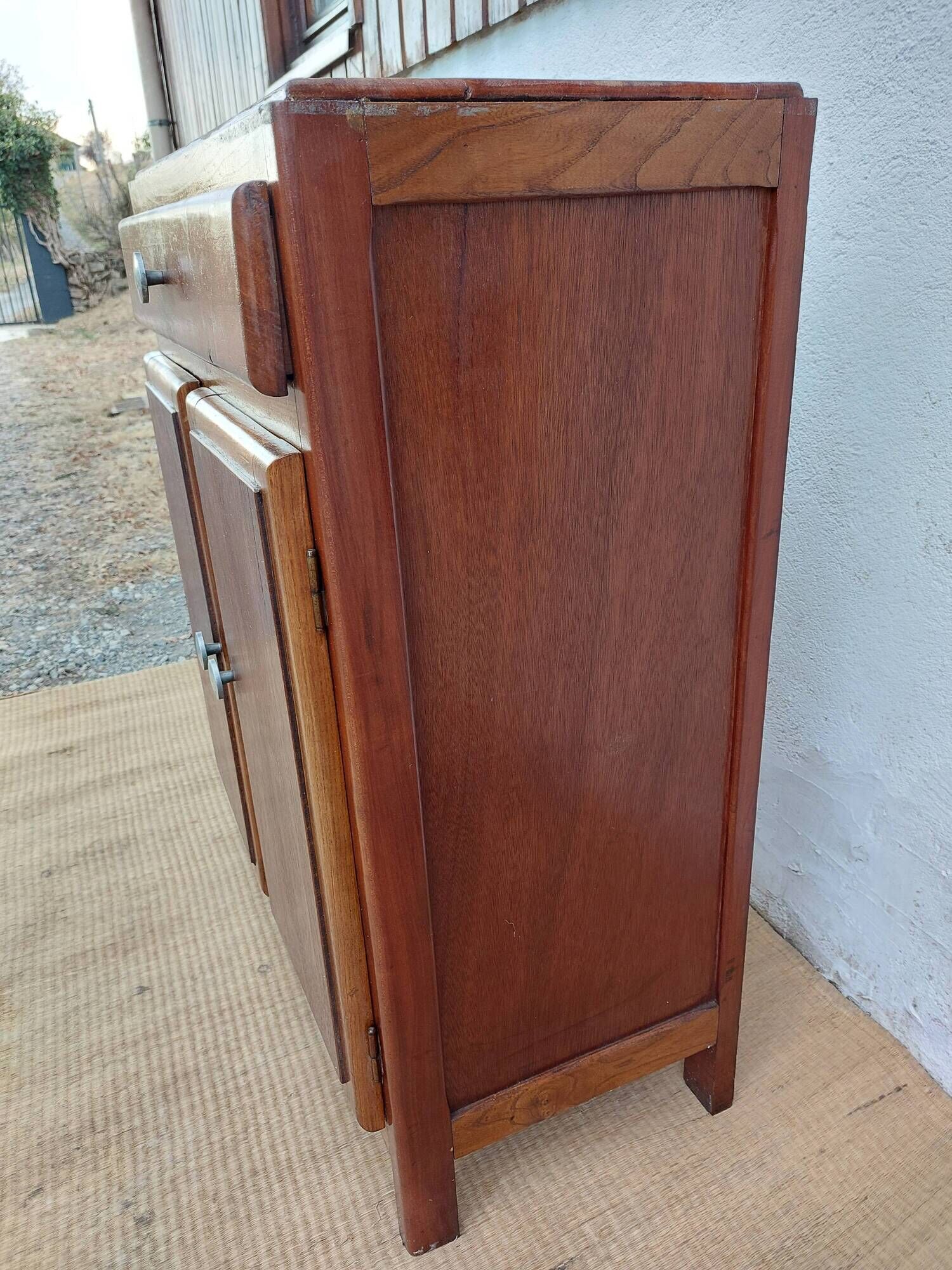 small vintage wooden buffet Mado
