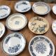 Lot 14 assiettes dépareillées Terre de Fer