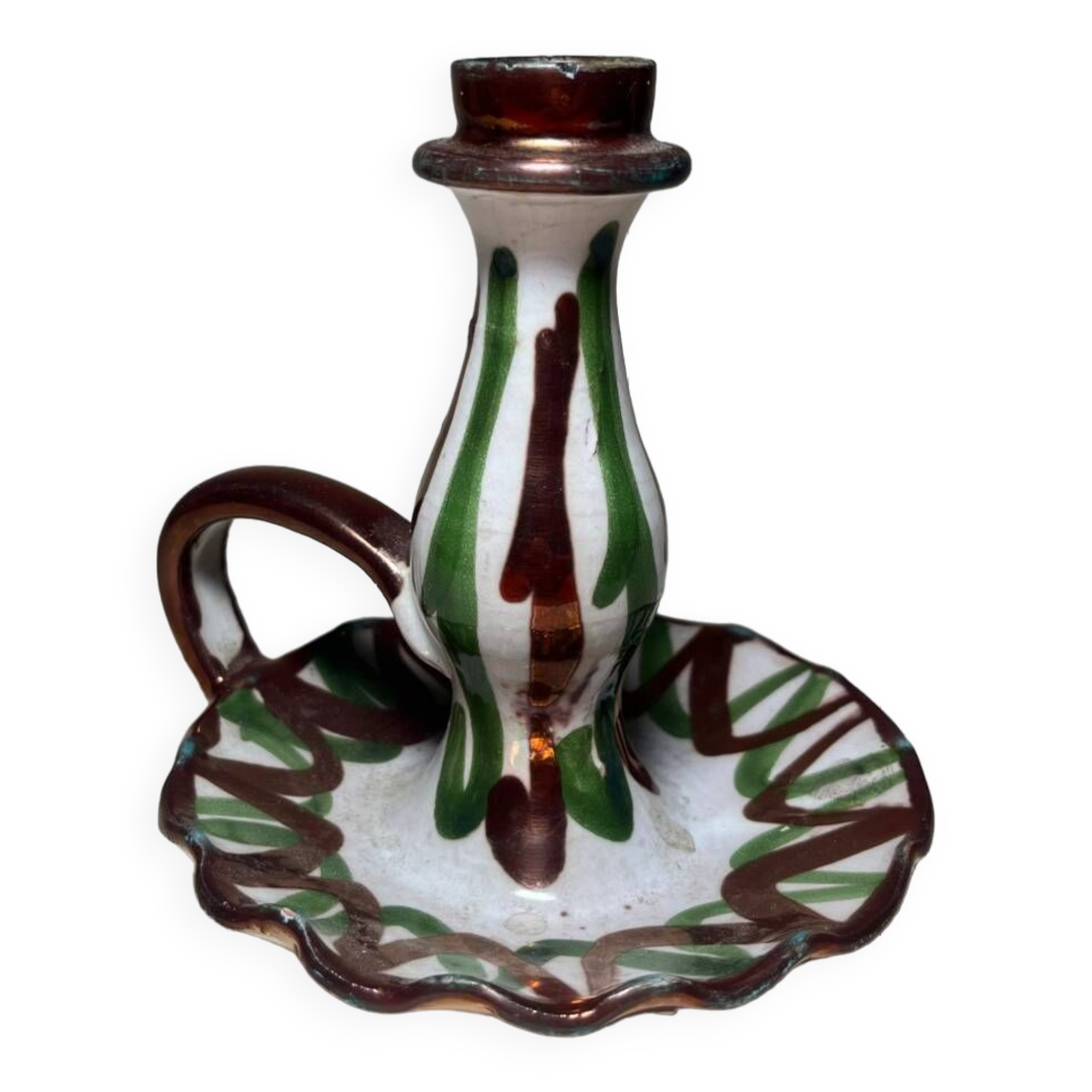 Ceramic candle holder