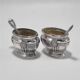 Pair of salt cellars