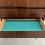 African rosewood drink cabinet, circa 1950