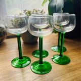 5 Alsatian glasses
