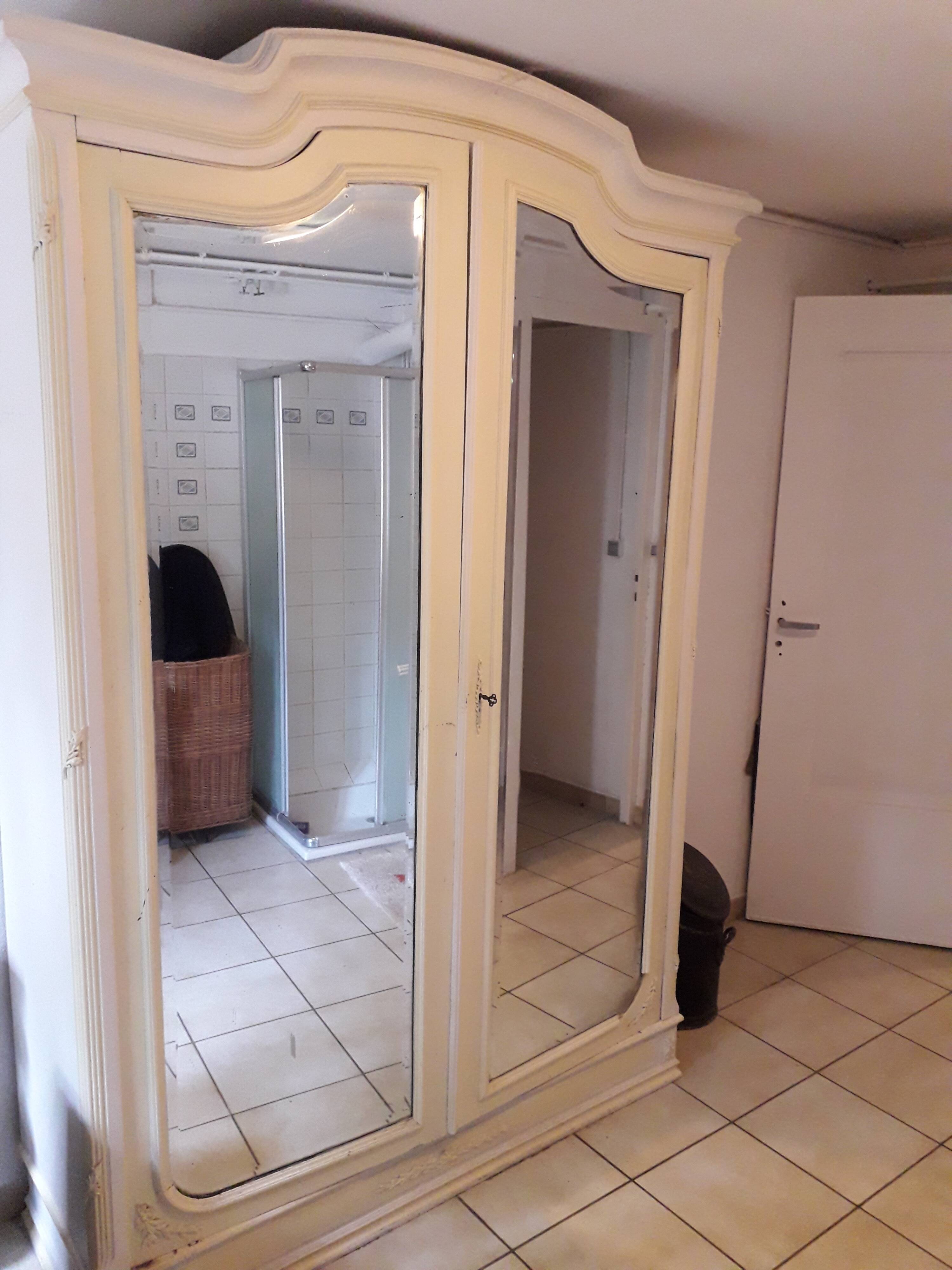 Armoire à glace ancienne Selency