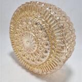 Iridescent glass ceiling light