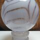 Globe lamp Italy marbled decoration space age