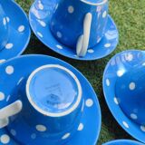 Set of 6 TG Green English Tea Cups