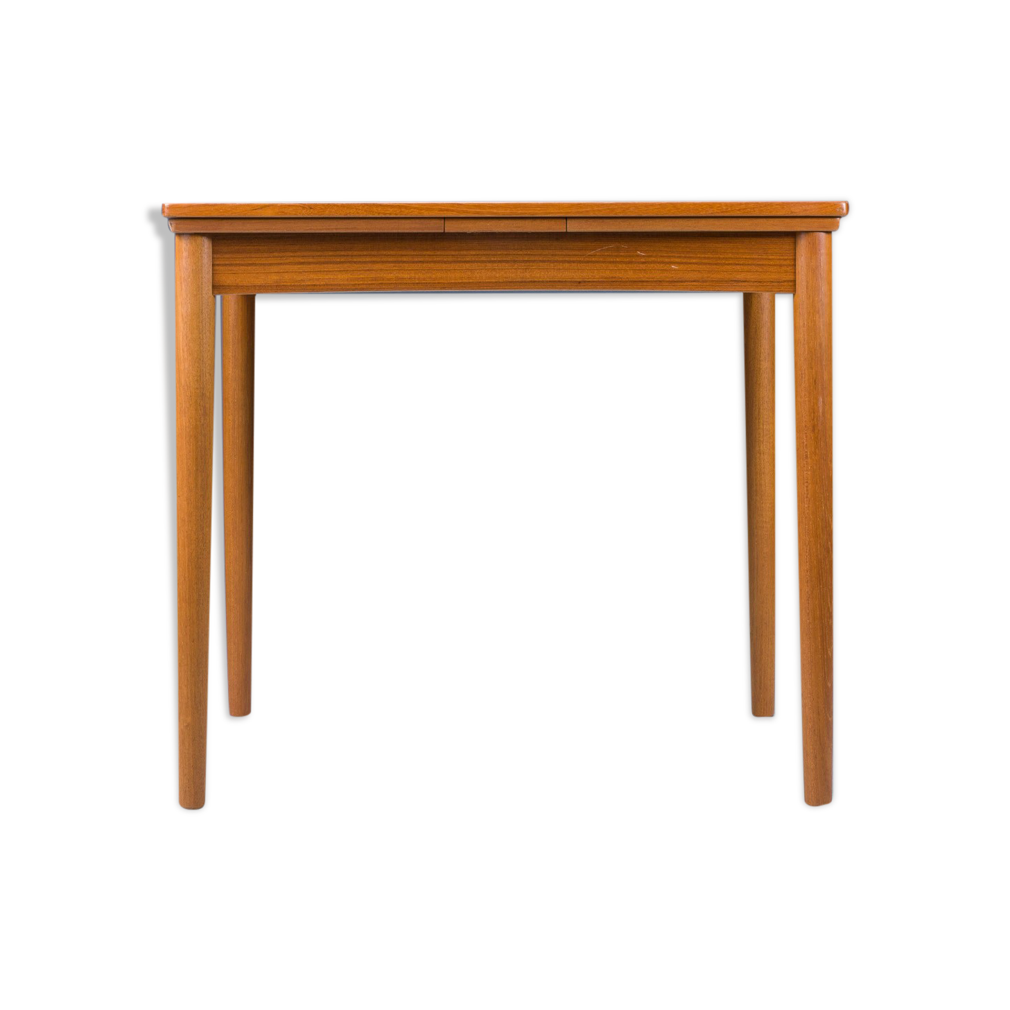 Danish Teak Model 28 Extendable & Reversible Side Table by Poul Hundevad for Hundevad & Co., 1960s