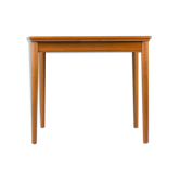 Danish Teak Model 28 Extendable & Reversible Side Table by Poul Hundevad for Hundevad & Co., 1960s