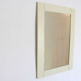 1950 vintage wood mirror 70x100cm