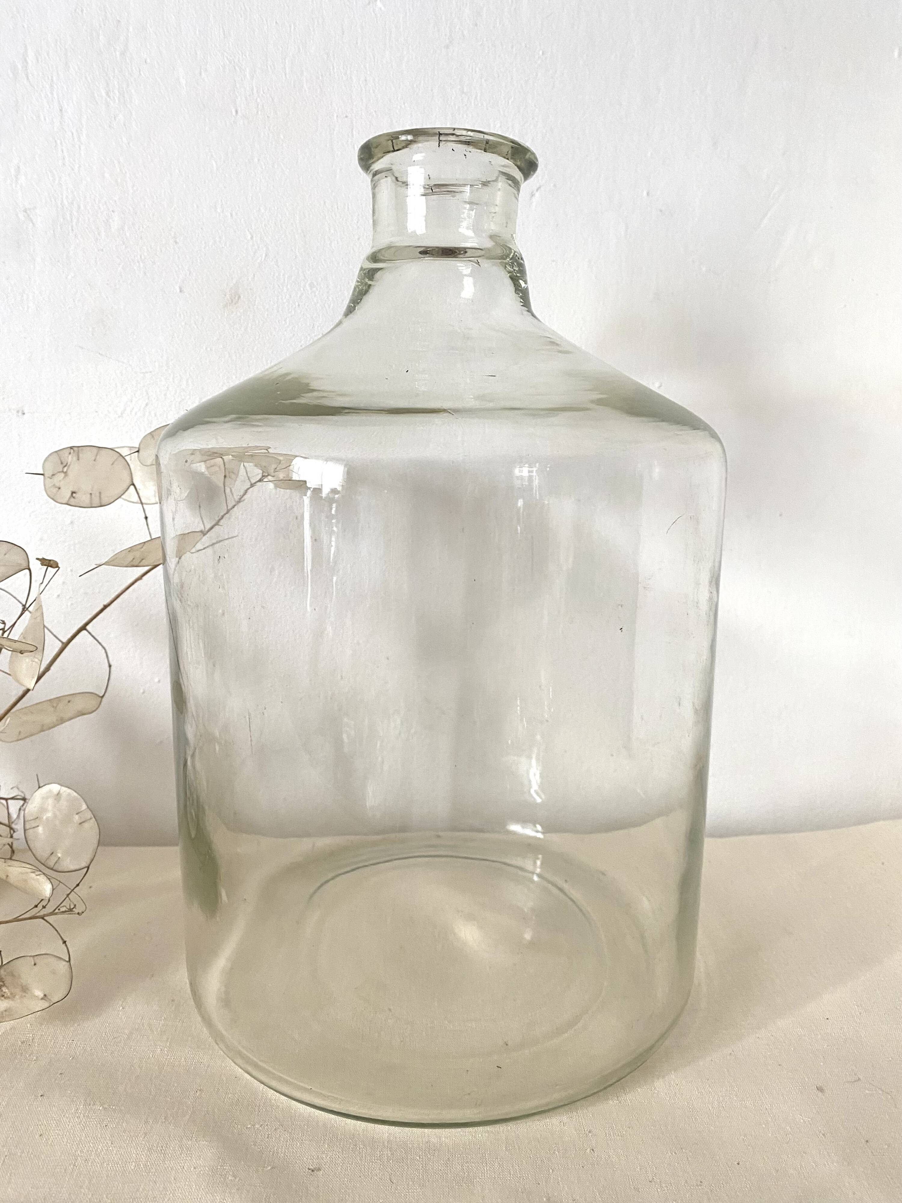 Large glass carboy 36 cm