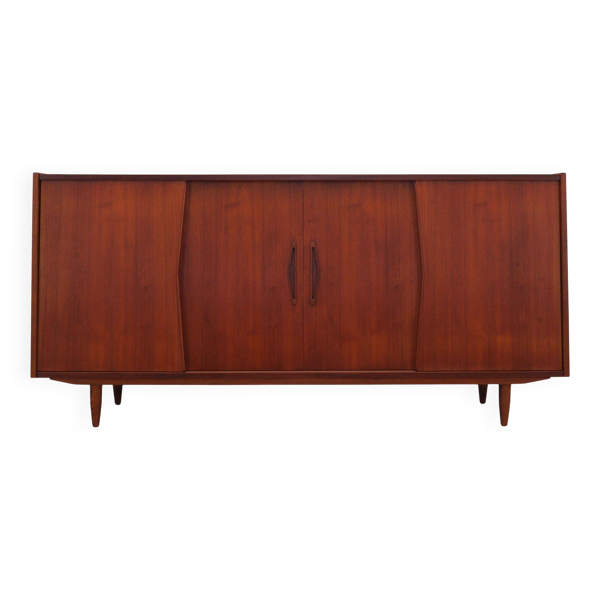 Buffet en teck, design danois, années 1970, production : Danemark