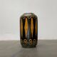 Brutalist sun vase in West German pottery WGP from the mid-century by Scheurich, 1960s.