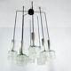 Cascade lamp by Wortmann & Filz Germany 70s.