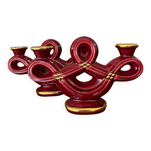 Paire de bougeoirs 1950