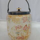 B Grayson & Son Sheffield Crackle Ceramic Cookie Jar