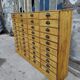 Craft furniture with 40 drawers and workshop shell handles