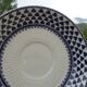 2 cups Adams Brentwood Blue Ironstone coffee