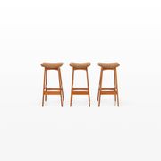 SK661 Cocktail Cabinet and Bar Stools by Johannes Andersen for Skaaning & Son 1960s